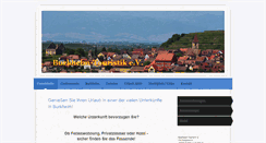 Desktop Screenshot of burkheim-touristik.de